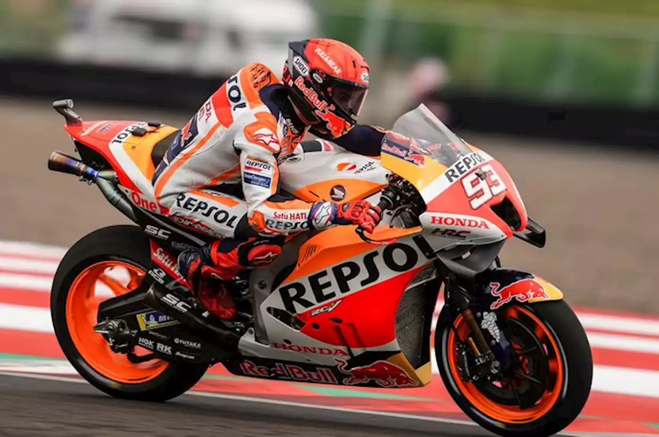 MotoGP Indonesia 2022 - Lagi! Marc Marquez Ketiban Sial, Ternyata Ini Biang Keroknya - bolastylo.bolasport.com