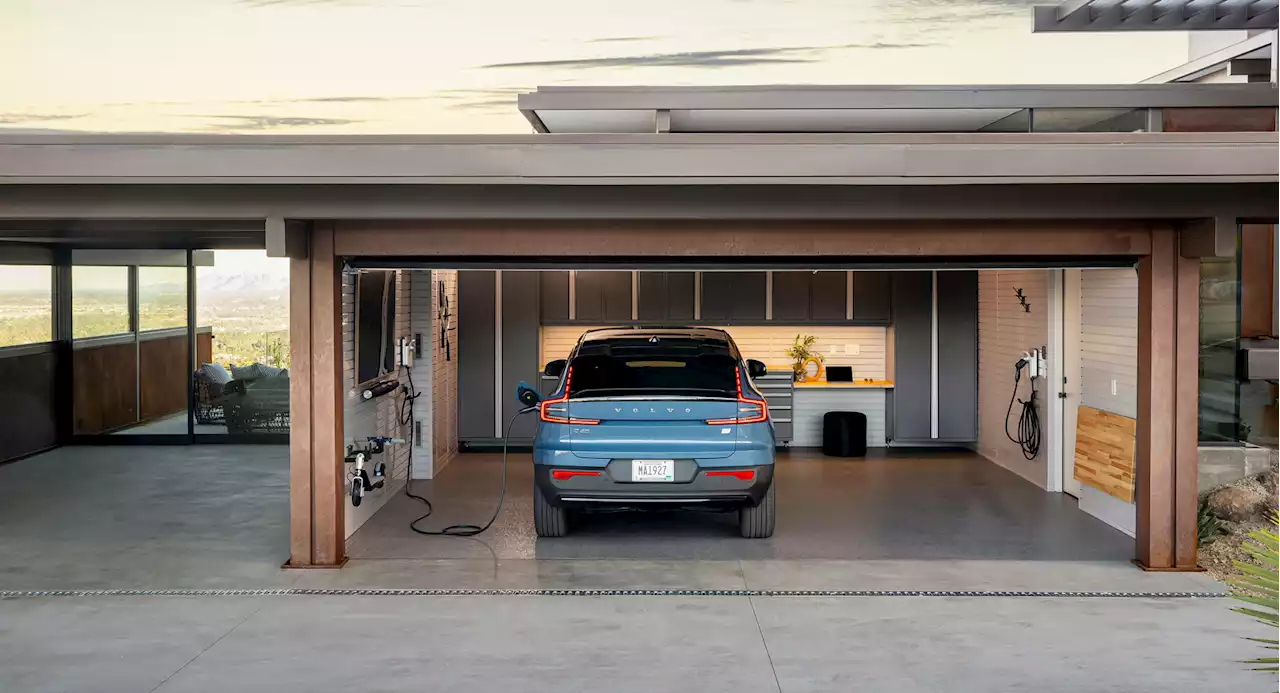 Volvo Helped Designed The Ultimate Electric Car Garage For Luxurious Californian House | Carscoops