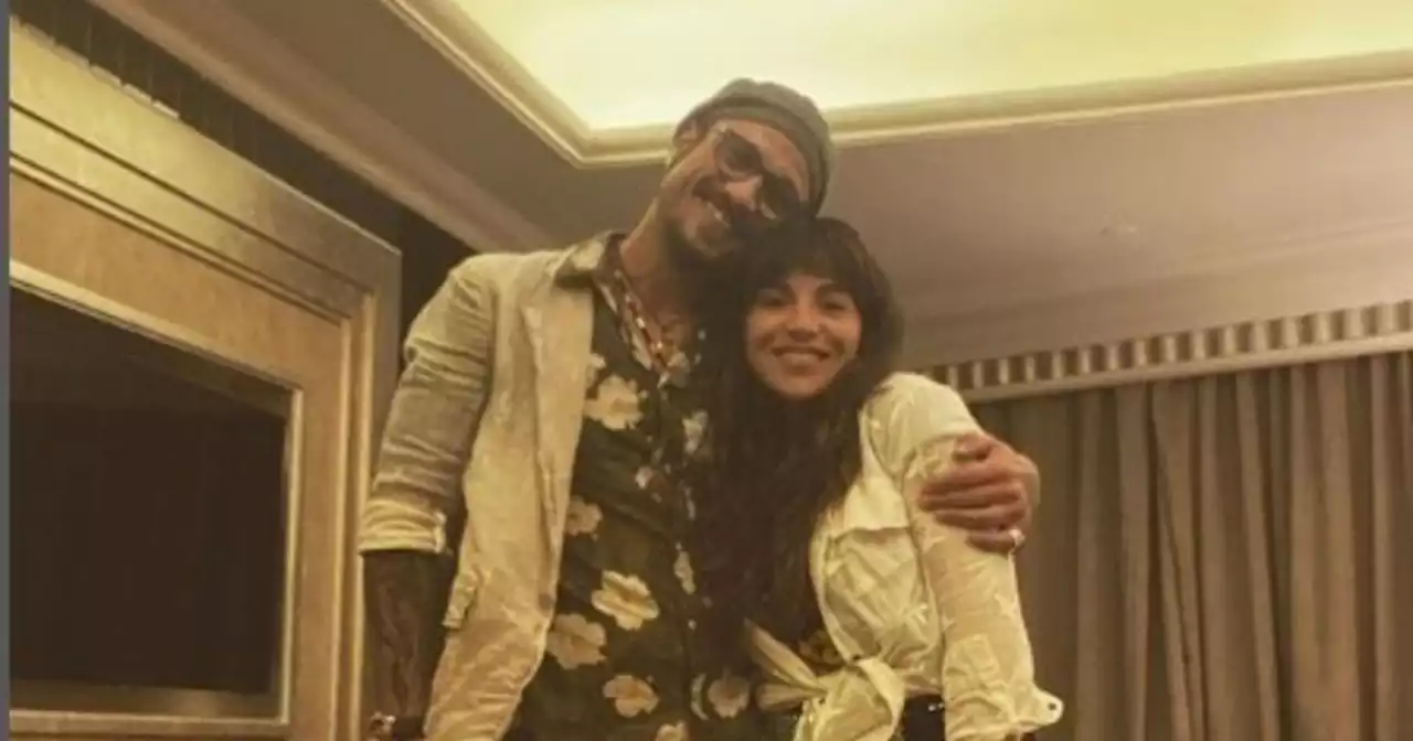 Daniel Osvaldo y Gianinna Maradona confirmaron su reconciliación: 'Gracias por estar siempre'