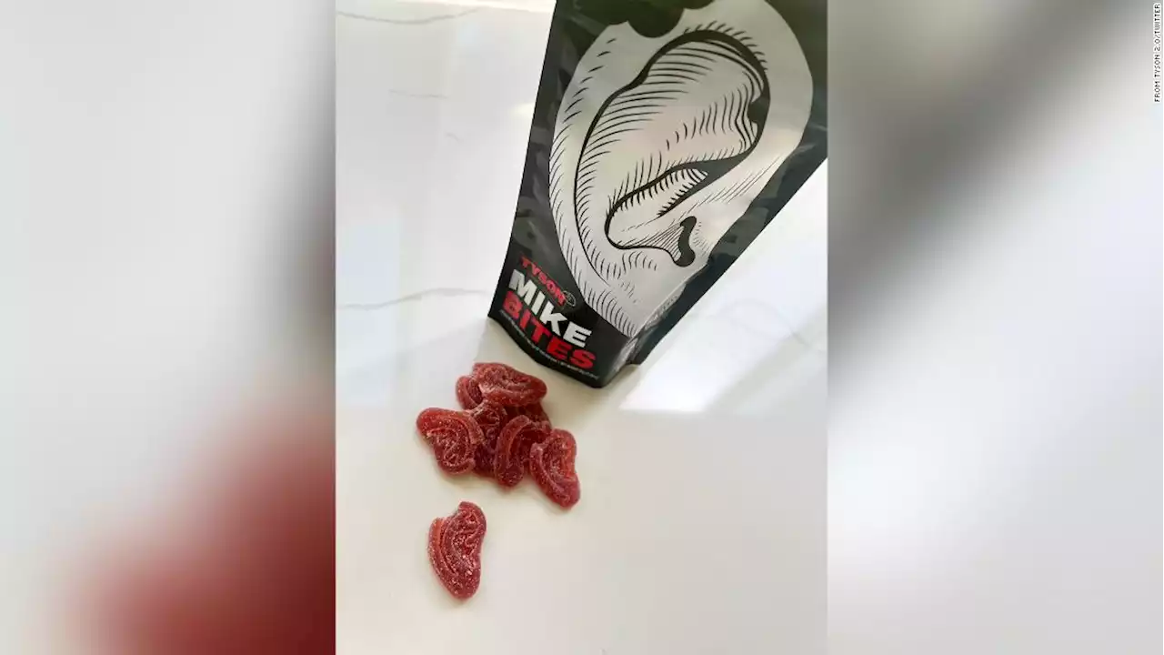 Mike Tyson is selling ear-shaped edibles called 'Mike Bites'