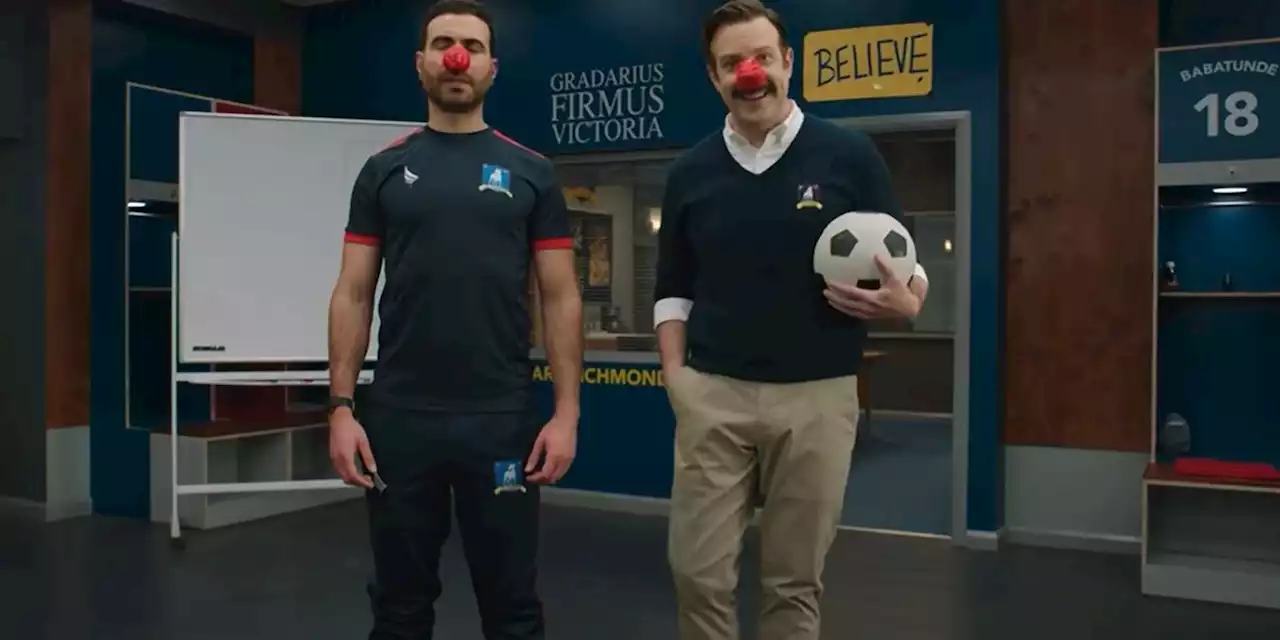 'Ted Lasso' Cast Pokes Fun at CGI in Red Nose Day Charity Sketch