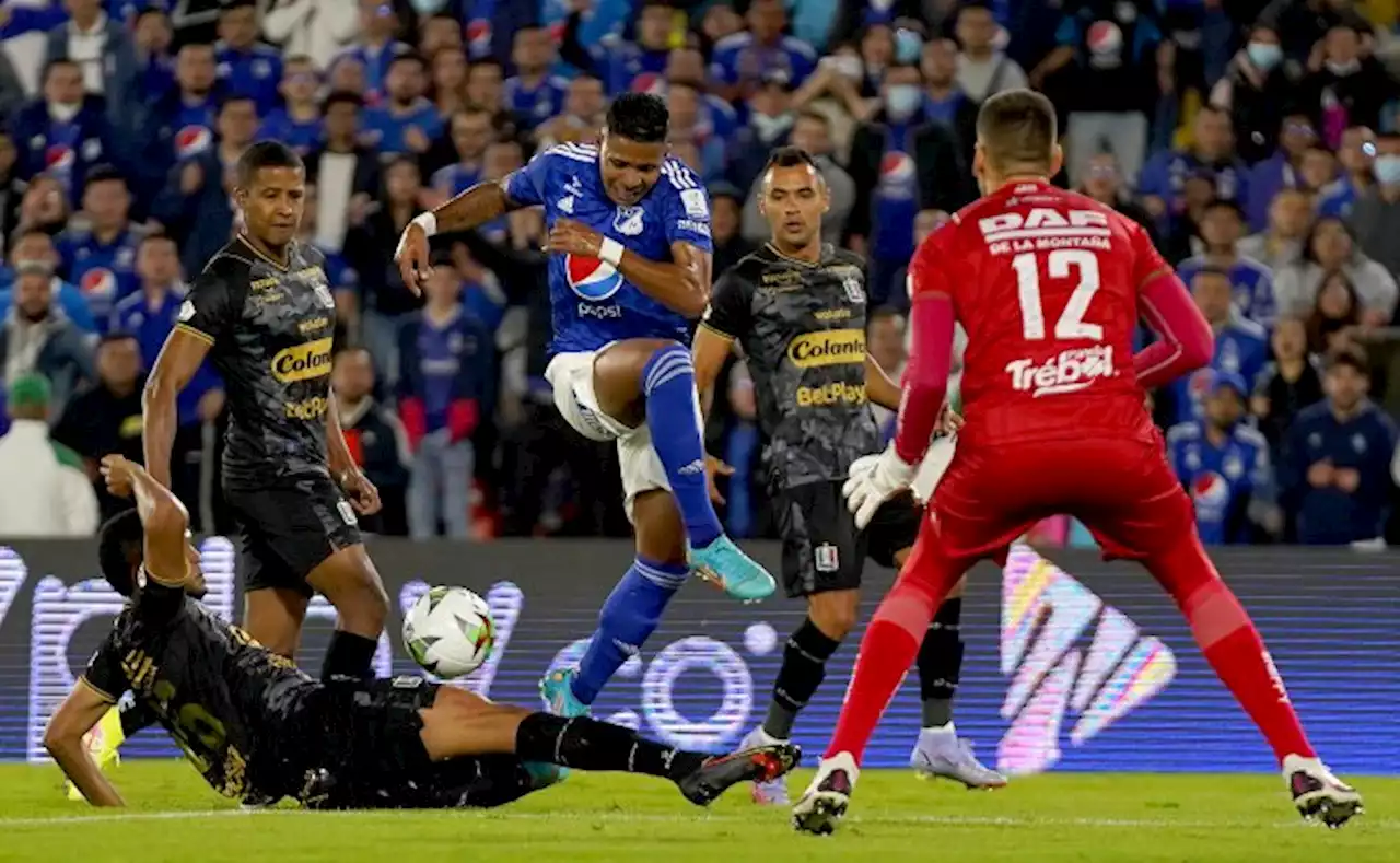 Millonarios sigue líder de Liga tras vencer 1-0 al Once Caldas