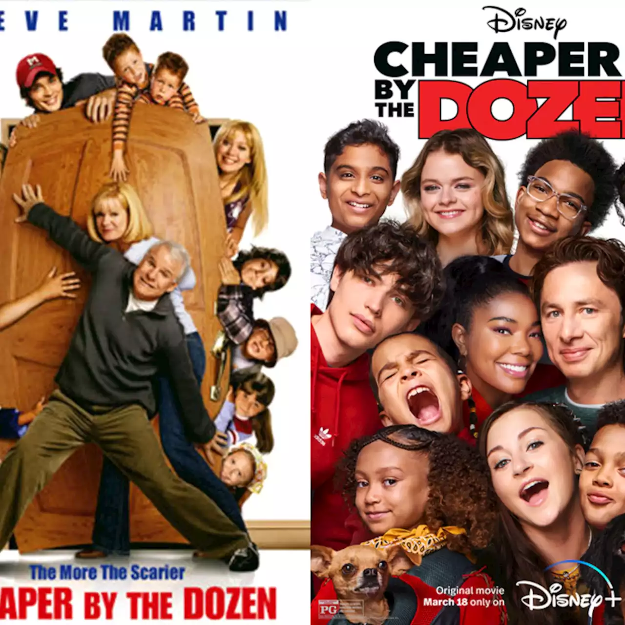 Here’s How Zach Braff’s Cheaper by the Dozen Measures Up to Steve Martin’s Version - E! Online