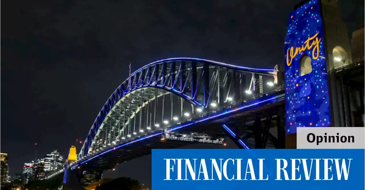 The Sydney Harbour Bridge links more than just two sides of a city