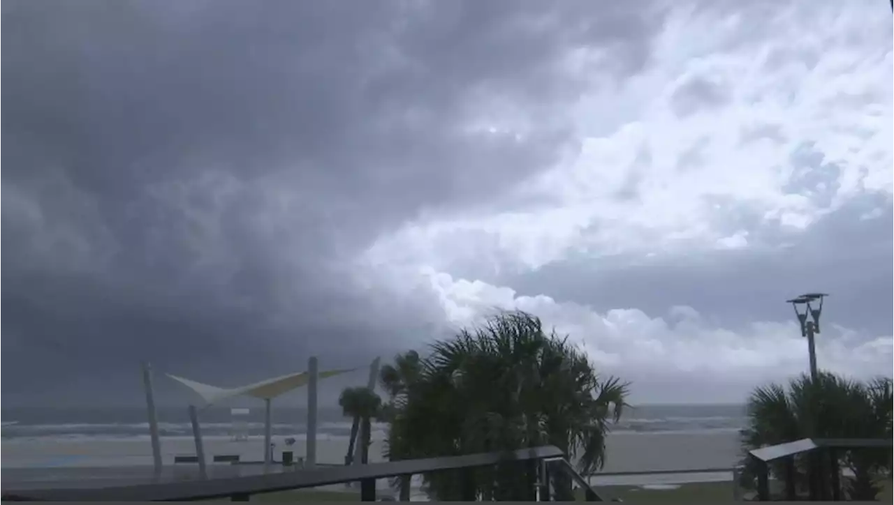 Beachgoers adapt to on and off storms in Gulf Shores