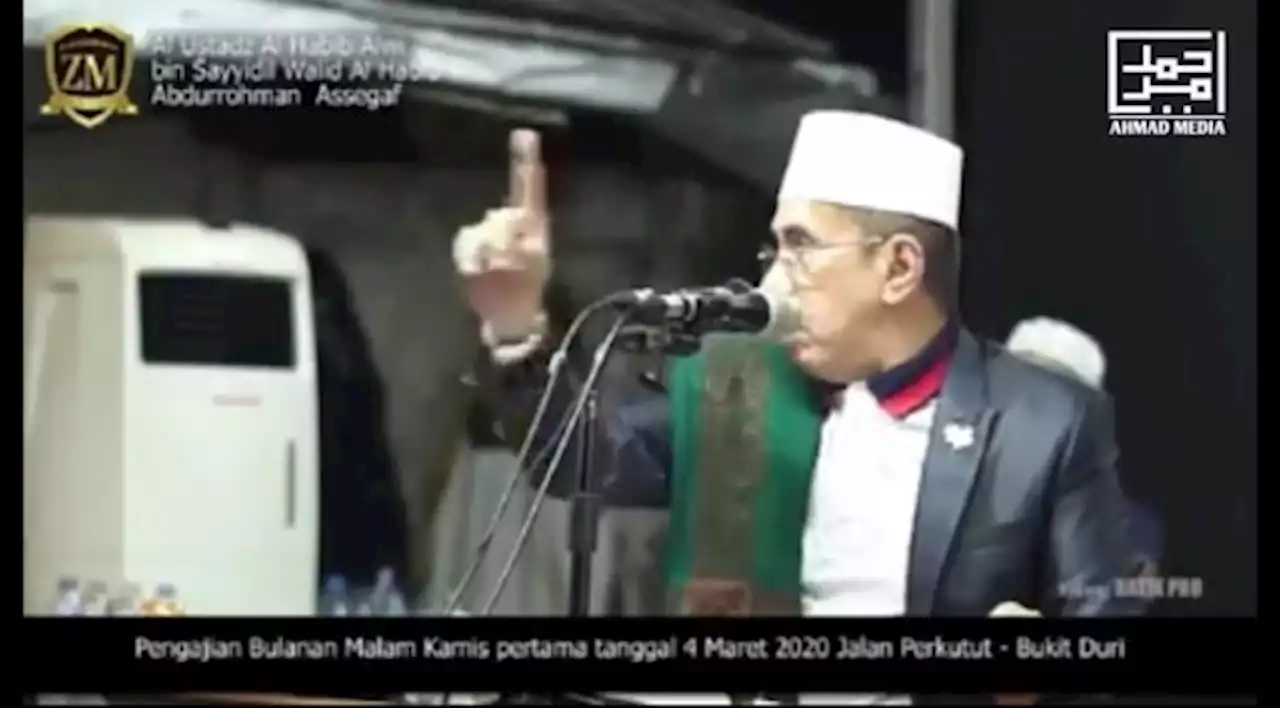 Habib Alwi Ingatkan Ibu-Ibu: Jangan Sampai Ada Anak Ibu jadi Ansor apalagi Banser!