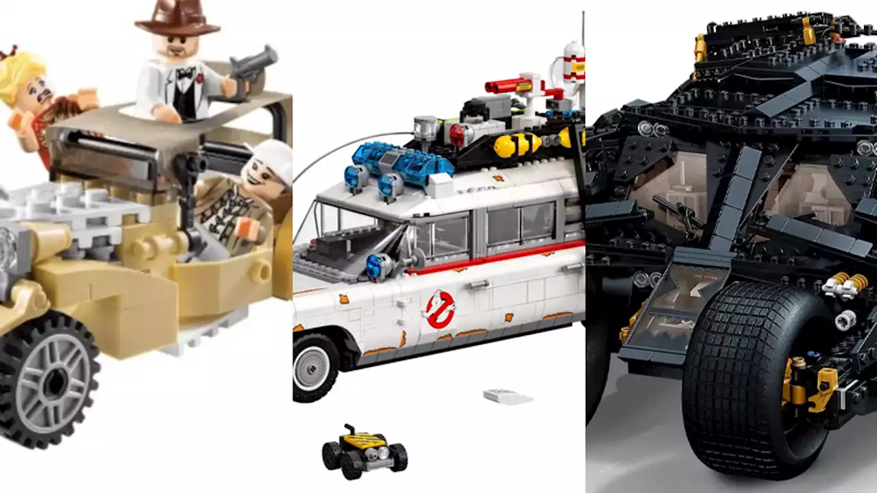 All of Lego's Coolest Pop Culture Cars