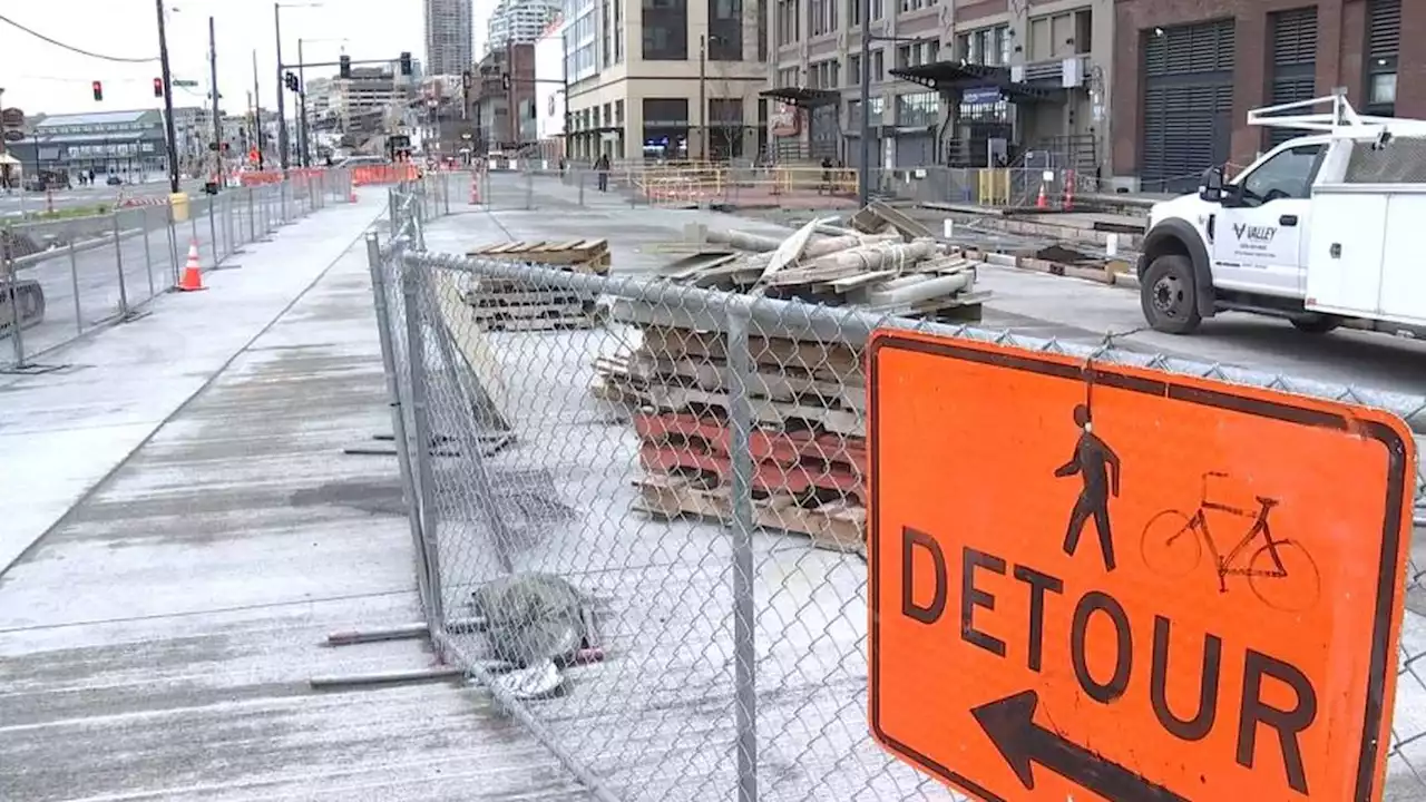 Construction of Seattle’s new waterfront coming along; completion expected 2024