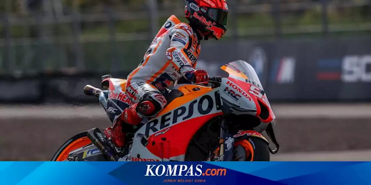 Hasil FP3 MotoGP Mandalika: Tercepat di Trek Basah, Marquez Tetap Gagal ke Q2