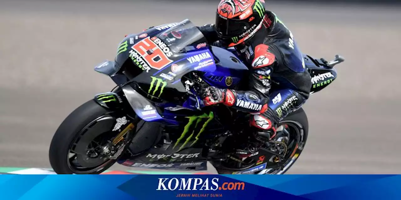 Hasil Kualifikasi MotoGP Indonesia: Marquez Dua Kali Crash, Quartararo Pole Position