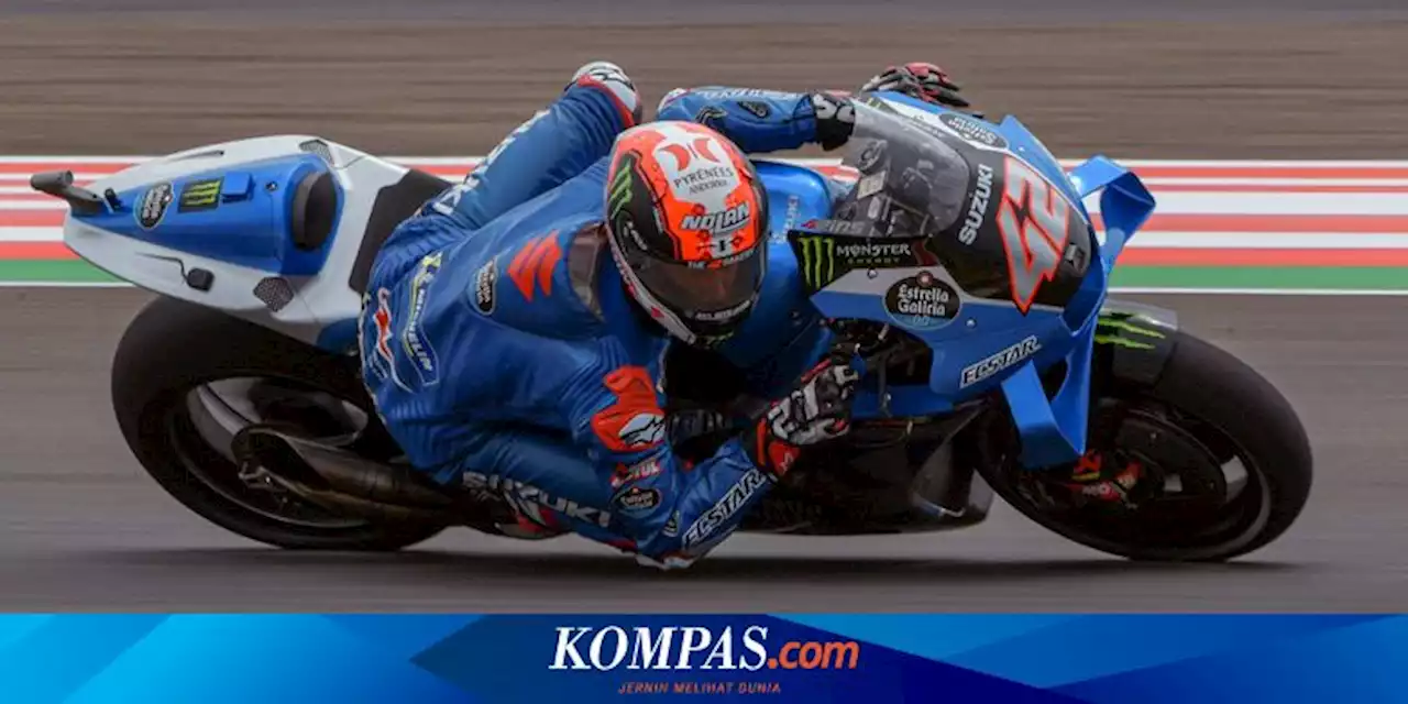 Kata Alex Rins Usai Motornya Terbakar di Mandalika: Itu Menakutkan...