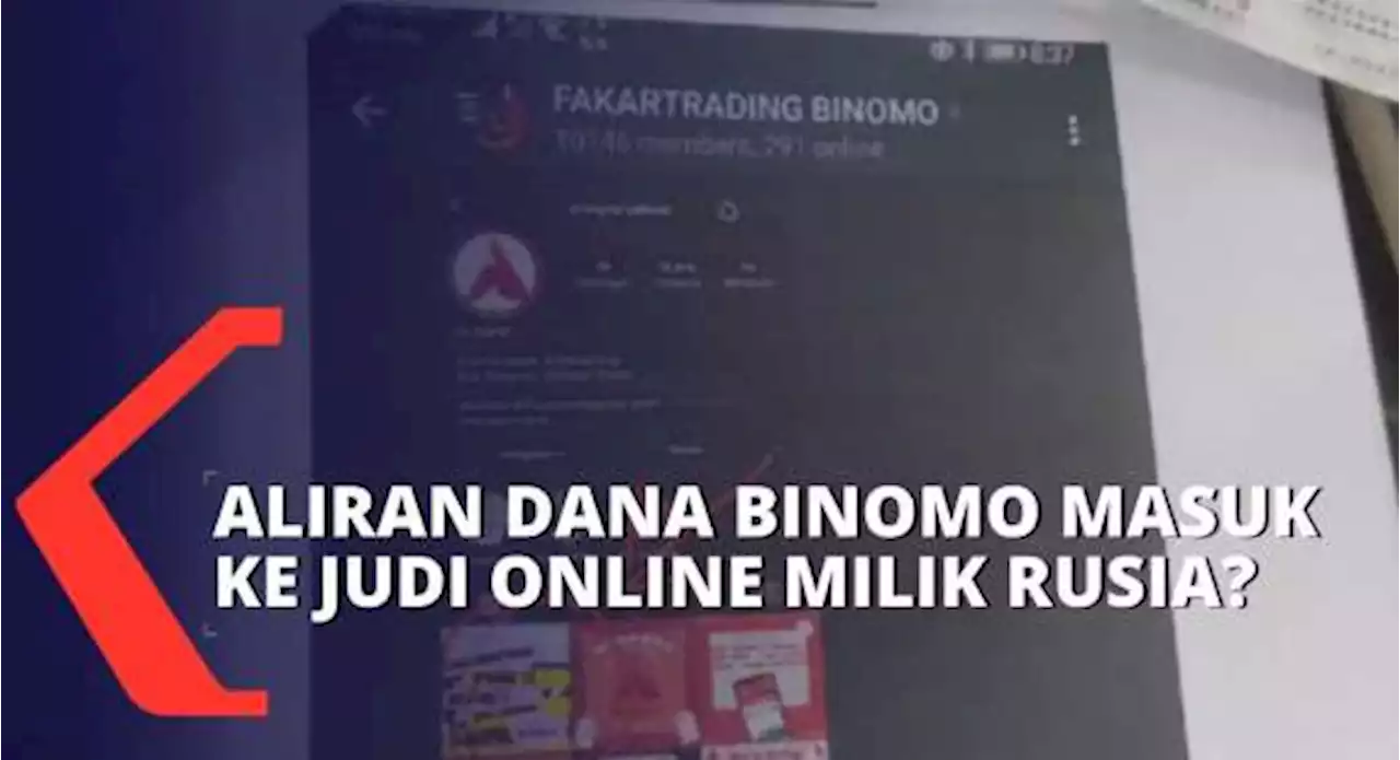 Aliran Dana Binomo Masuk ke Rekening di Karibia Hingga Situs Judi Online di Rusia?