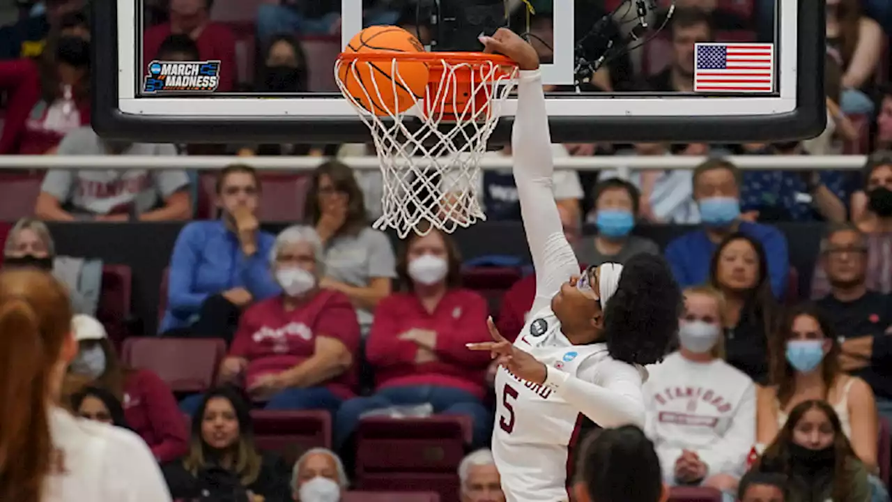 Belibi Dunk Electrifies Stanford Crowd In Cardinal Women's Opening Round NCAA Win