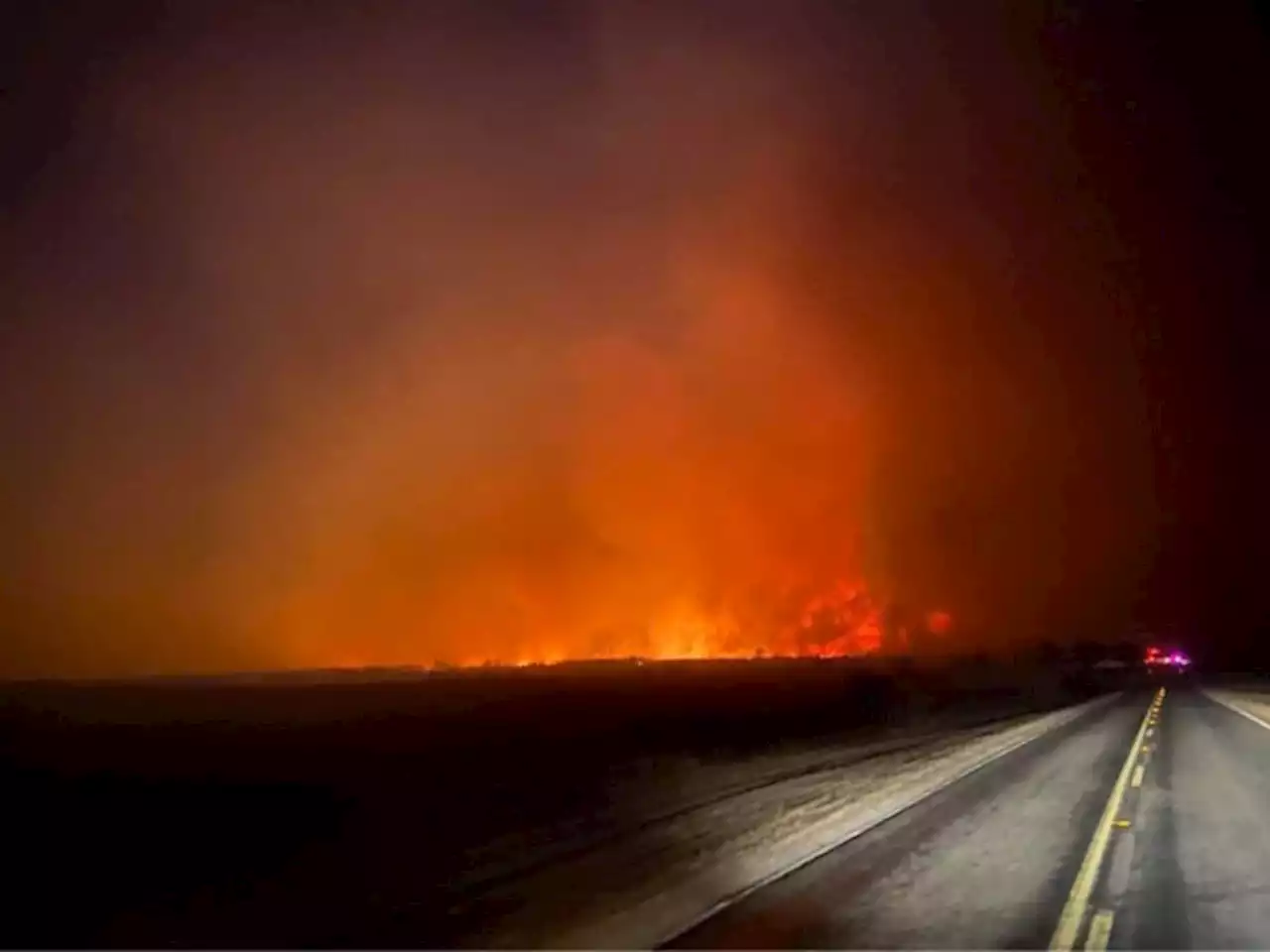 Central Texas wildfires fueled by gusty winds prompt evacuations