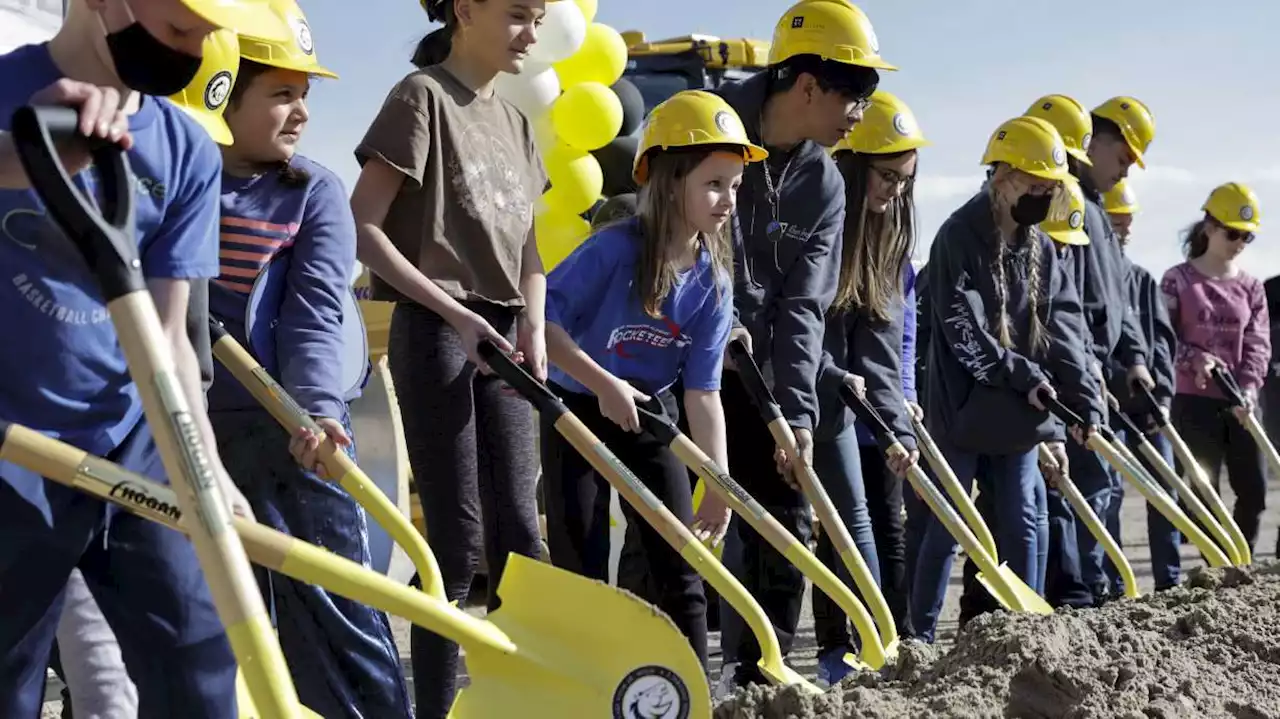 Officials break ground for new Utah school 2 years after quake damaged it