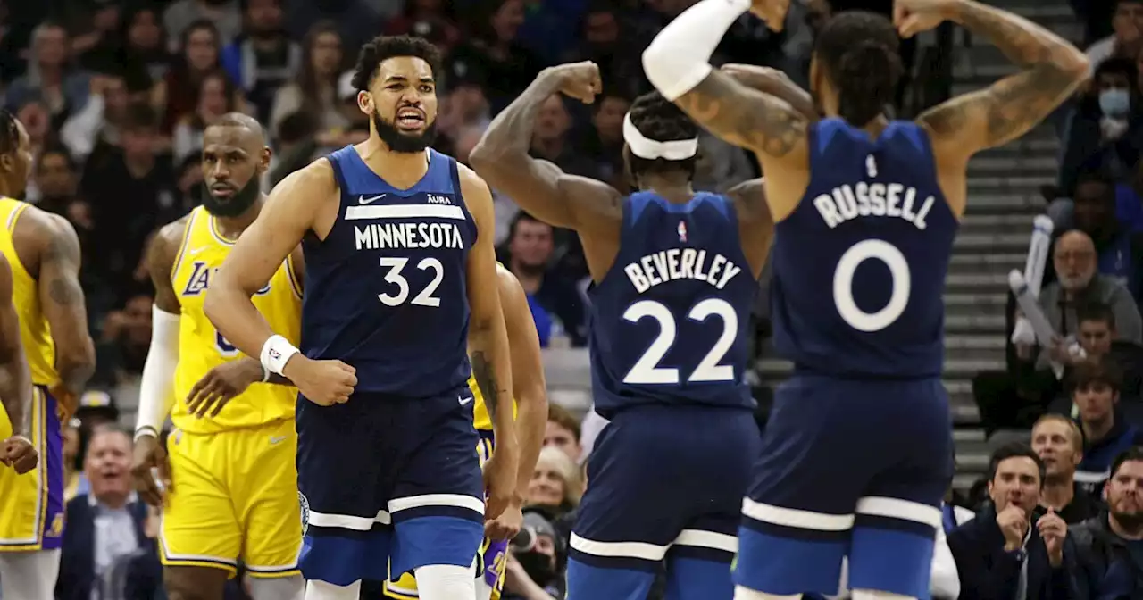 Lakers' latest struggles were the talk of the Timberwolves