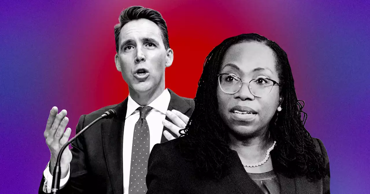 Hawley injects QAnon-esque claim into Supreme Court debate