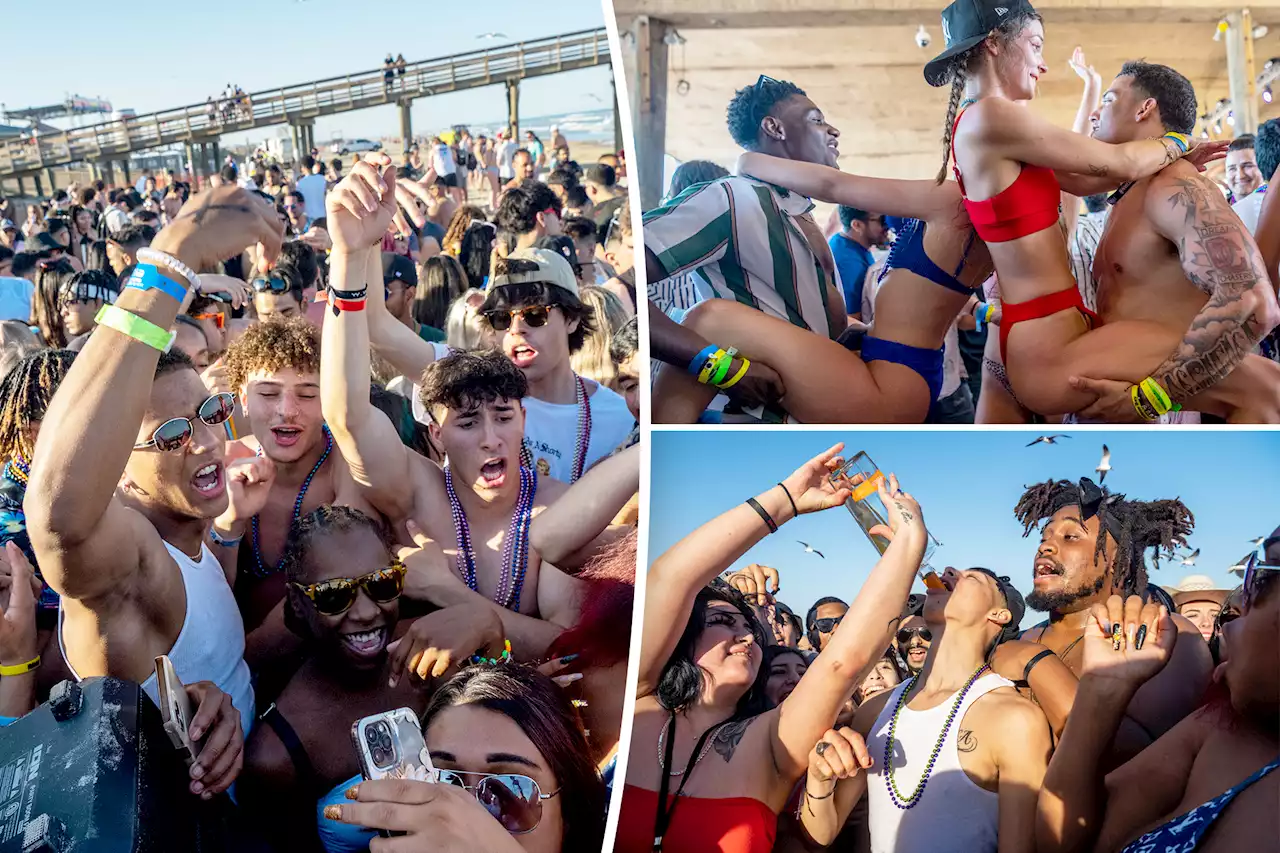 Spring Breakers go wild in Texas after 2 years of COVID restrictions