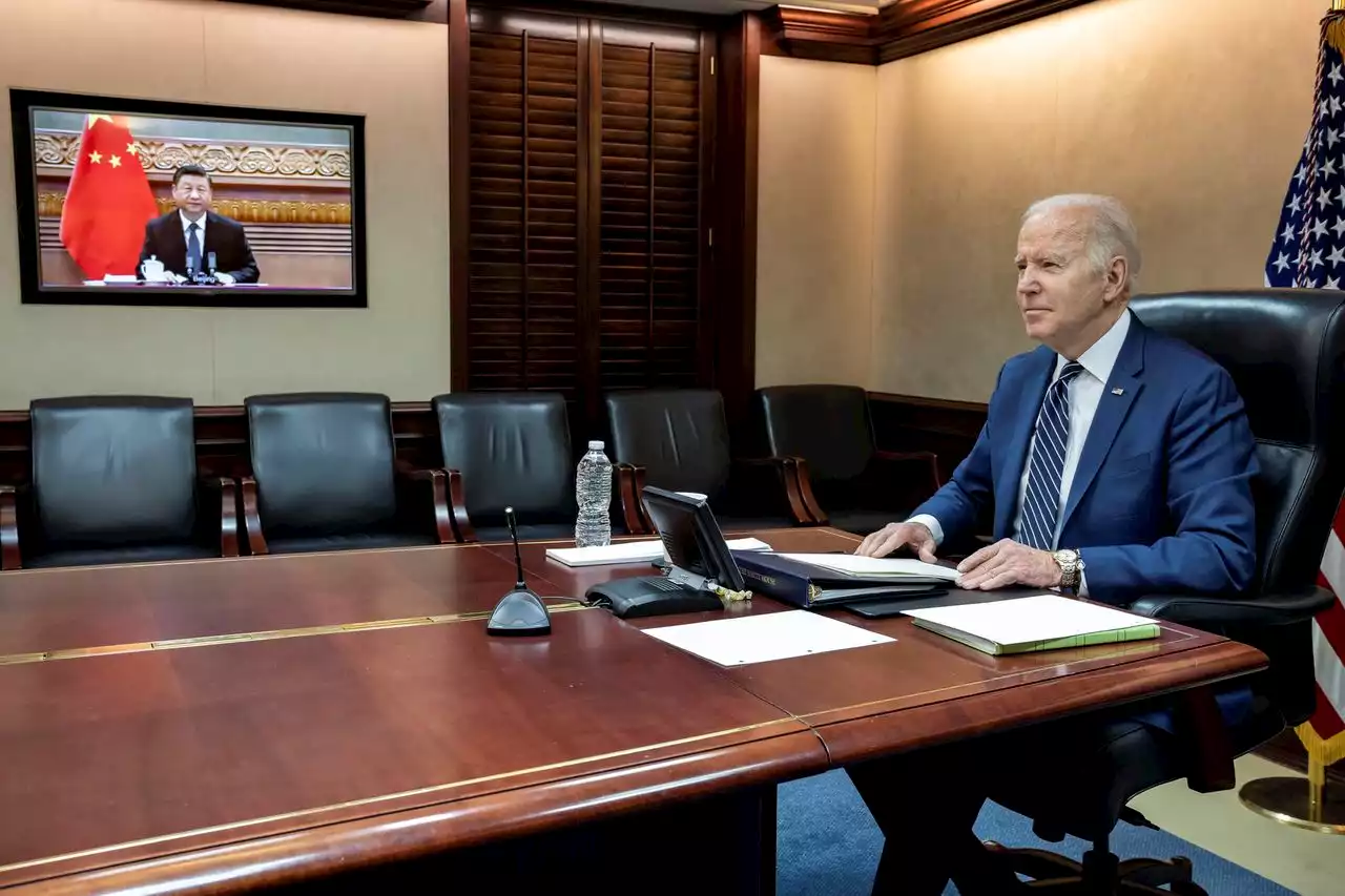 Biden presses China’s Xi on Russia support during video call