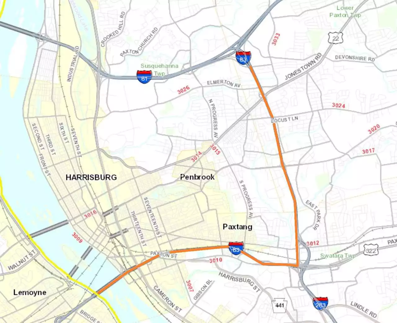 Guide rail upgrades set for I-83 in Dauphin County starting next week