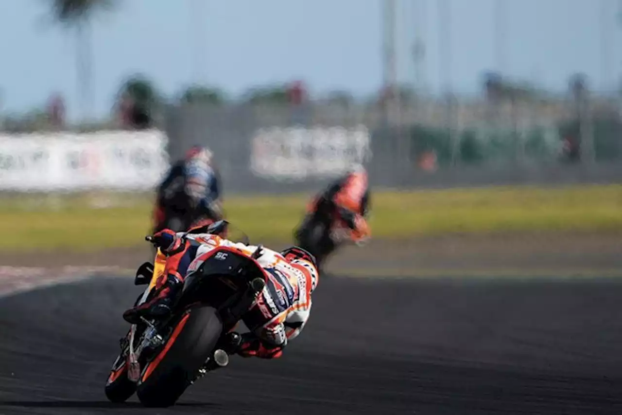 Hasil FP3 MotoGP Mandalika 2022, Marc Marquez Kuasai Sirkuit Basah Murid Rossi ke-3 - Pikiran-Rakyat.com