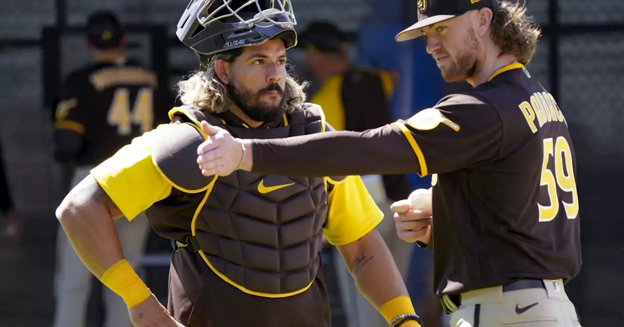 Alfaro, Mazara power Padres past Mariners in Cactus League opener