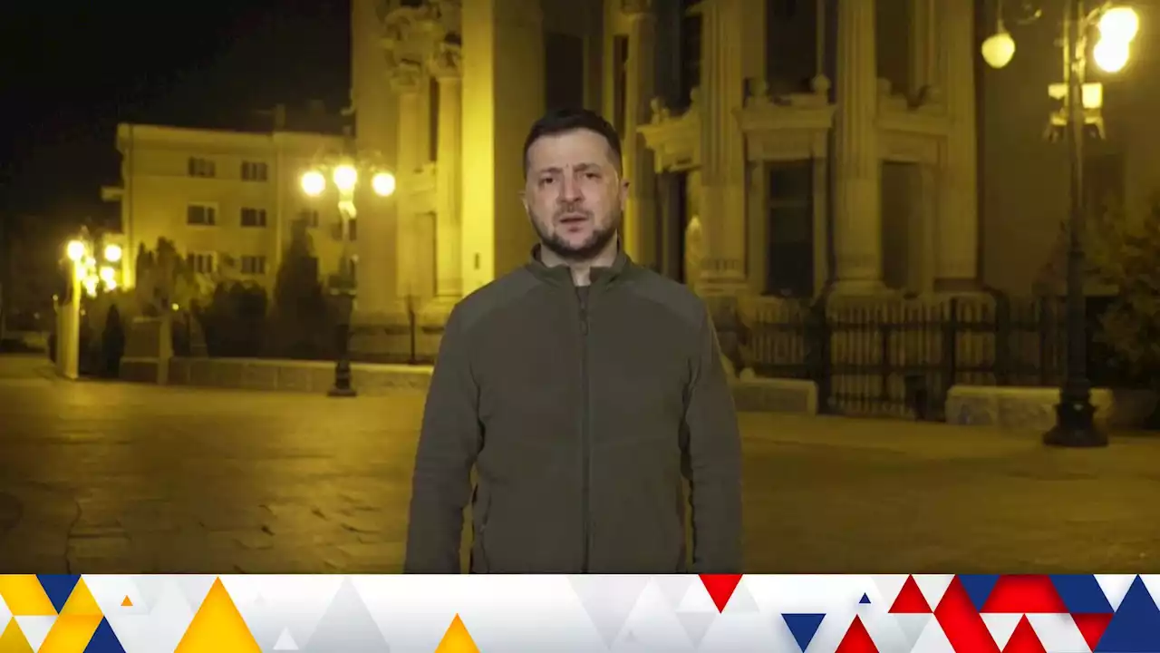 Ukraine war: President Zelenskyy calls for 'substantial' peace talks - but Liz Truss warns Russia could use them as 'smokescreen' for war crimes