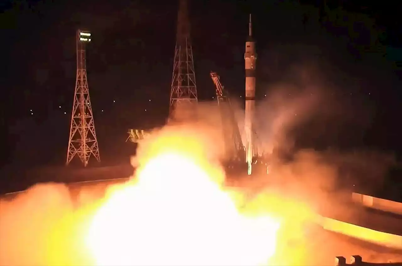 Soyuz launches to space station with first all-Russian cosmonaut crew in 22 years