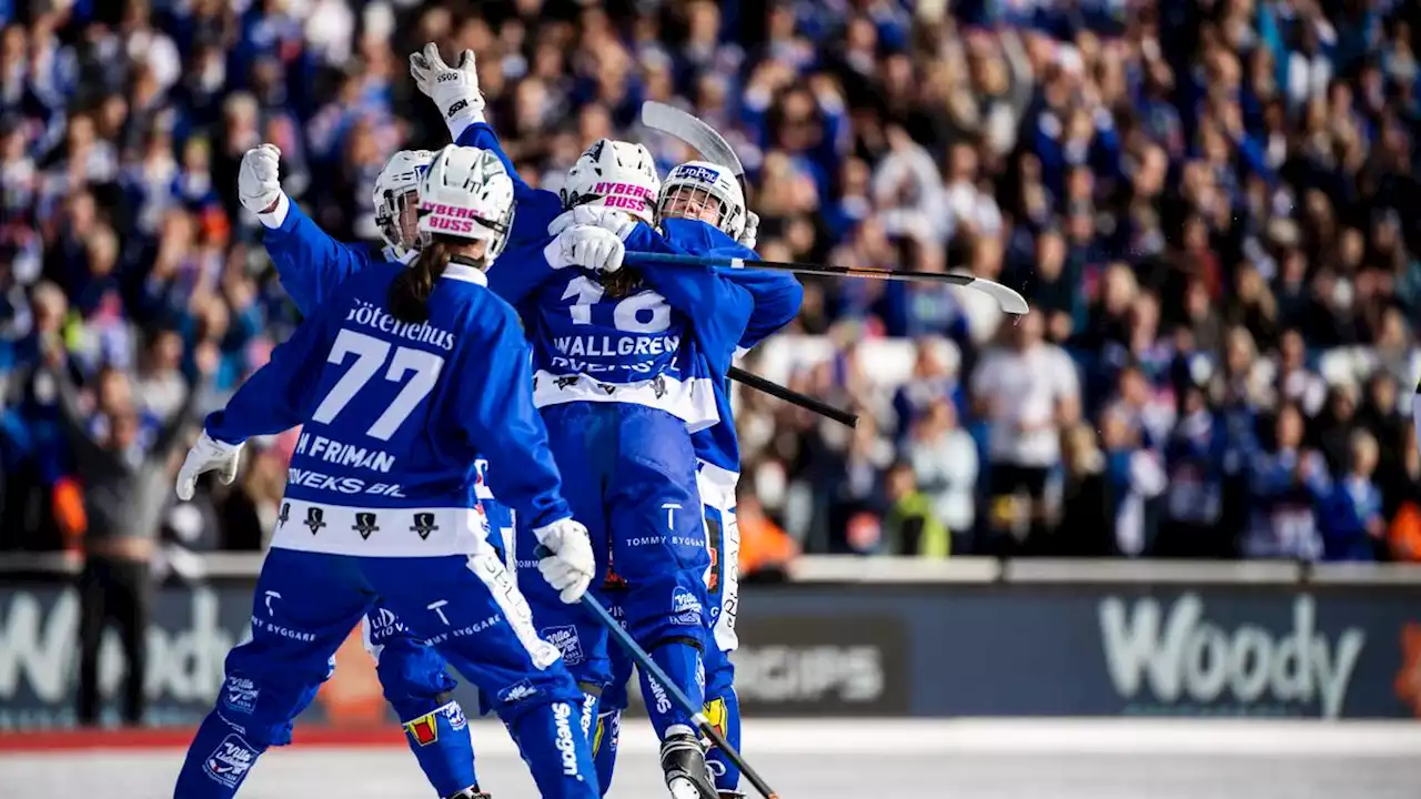 Bandy: Andra raka SM-guldet för Villa Lidköping