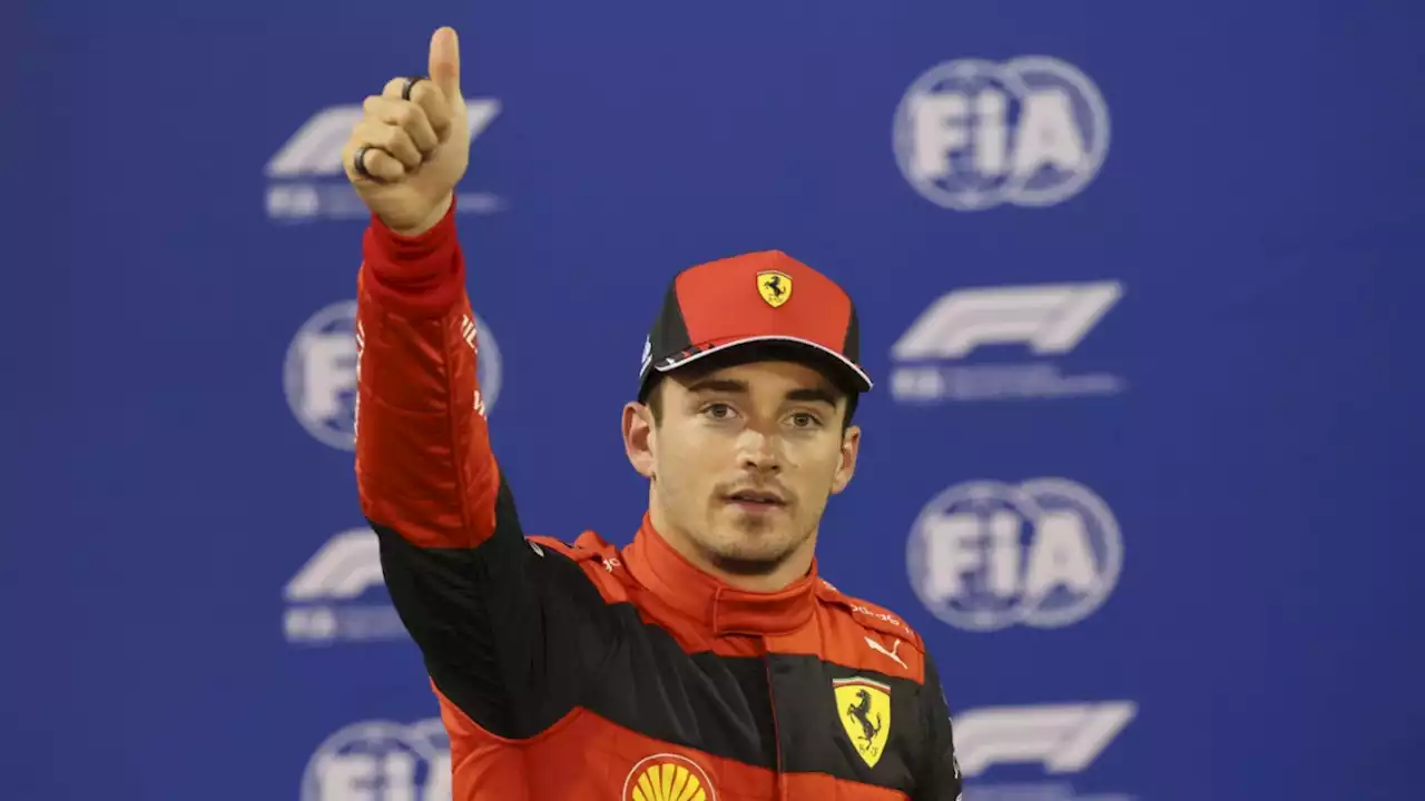 Formel 1: Leclerc und Ferrari holen erste Pole der Saison