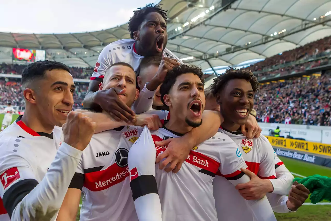 Fußball: Stuttgart gewinnt mitreißendes Duell mit Augsburg