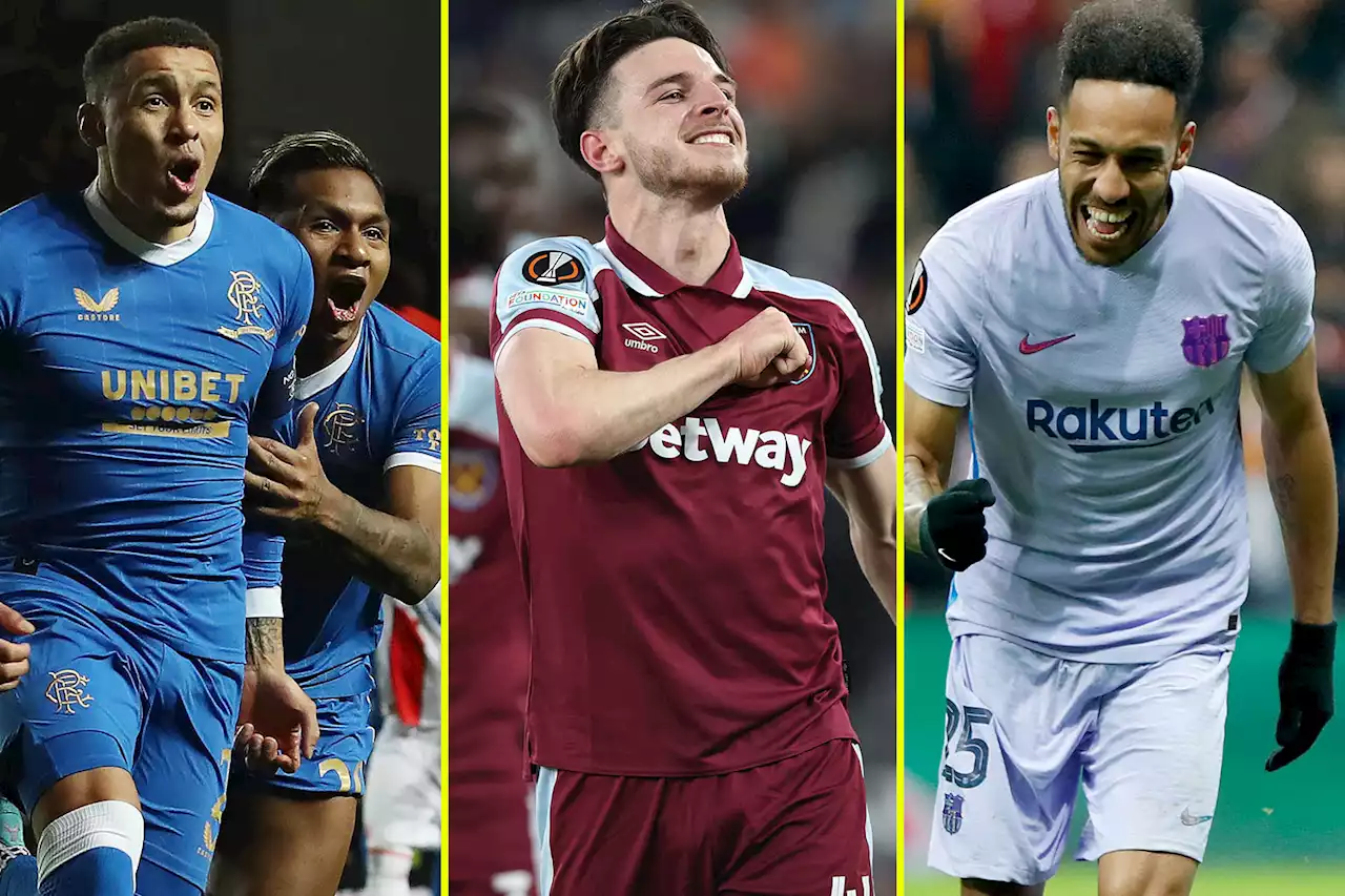 West Ham could face Barcelona in Europa League semis as quarter-final draw is made