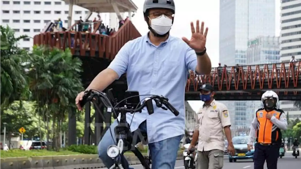 Ada Penambahan Satu Jalur Sepeda Pada Akhir Pekan di Jalan Sudirman-Thamrin