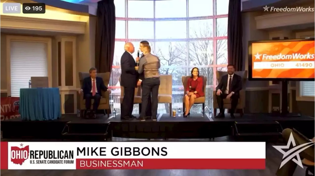 Ohio GOP Senate Debate Goes Off the Rails as Mandel and Gibbons Square Off