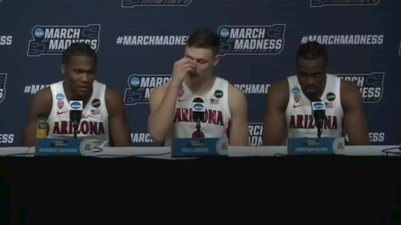 Watch Now: Bennedict Mathurin, Pelle Larsson and Christian Koloko describe feelings of playing in first NCAA Tournament