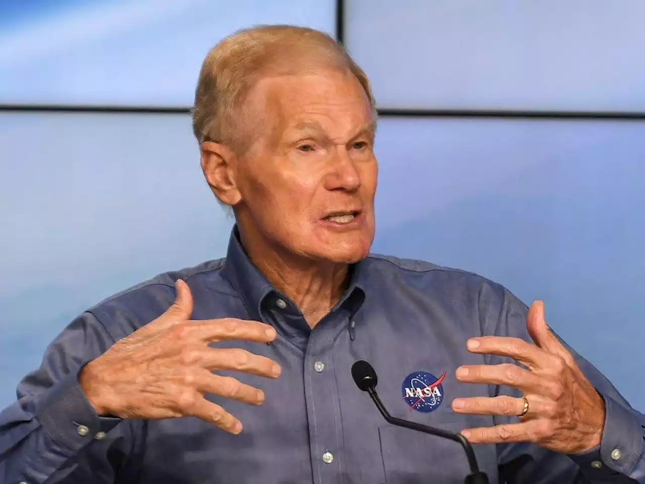 Head of NASA brushes off Russian space chief's hostile comments by saying he 'spouts off every now and then'