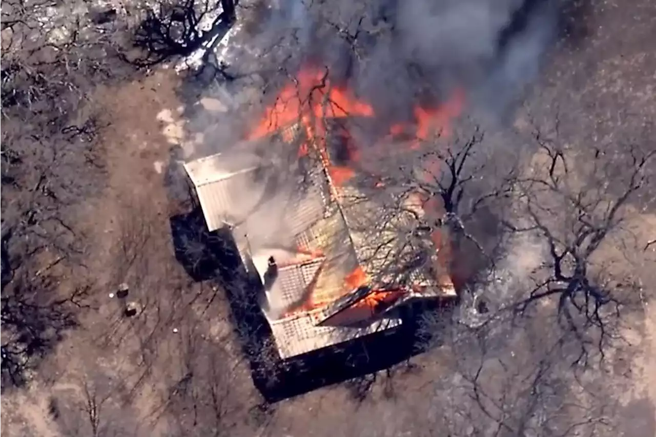 One dead, homes destroyed in late-winter Texas fires that have consumed 45,000 acres