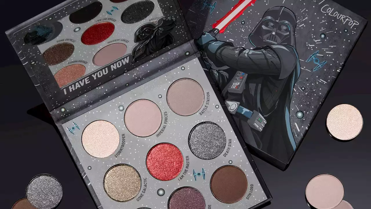 A Darth Vader-Themed 'Star Wars' Eye Shadow Palette Is Coming at Last