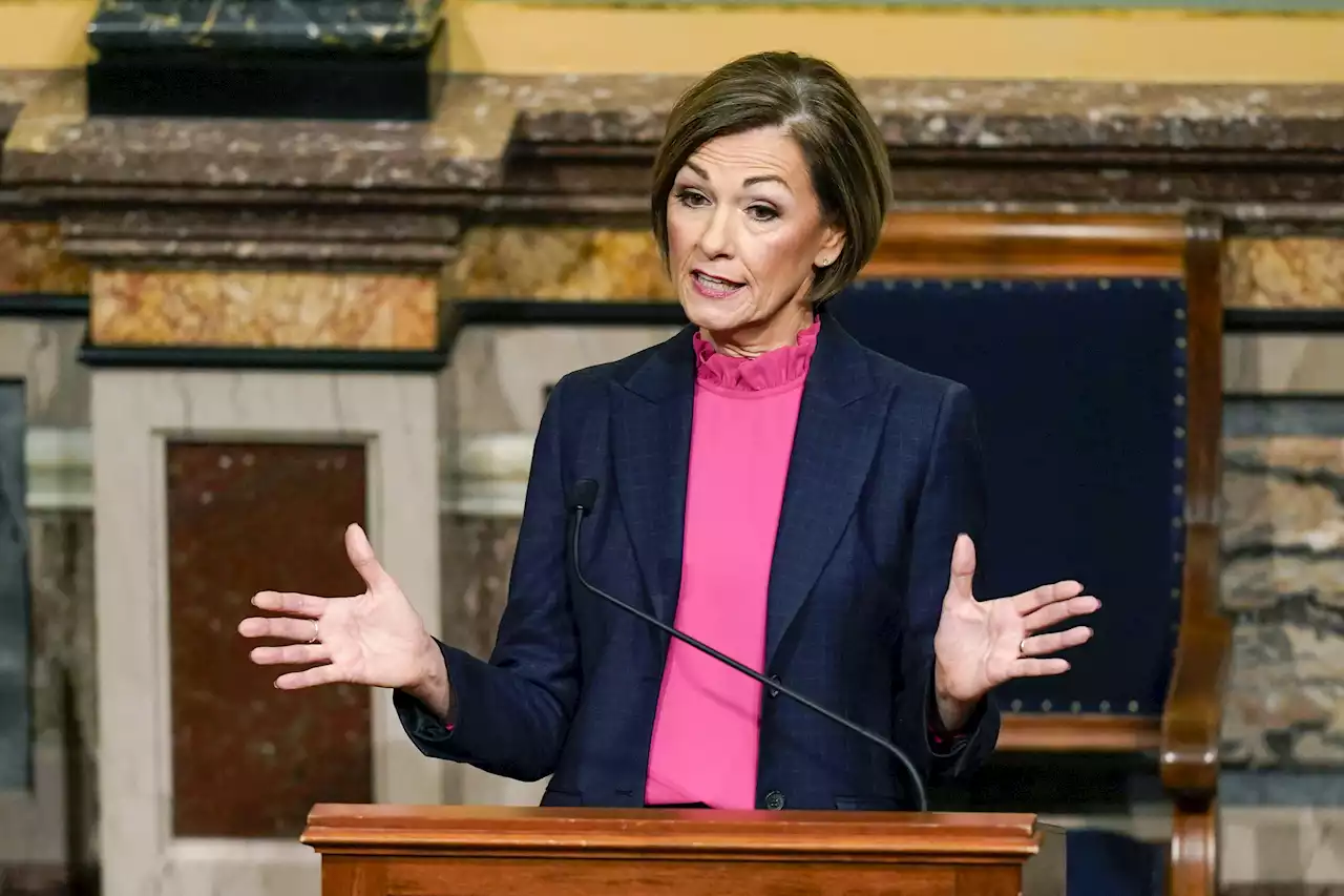 Iowa governor swipes at Biden leadership in GOP rebuttal