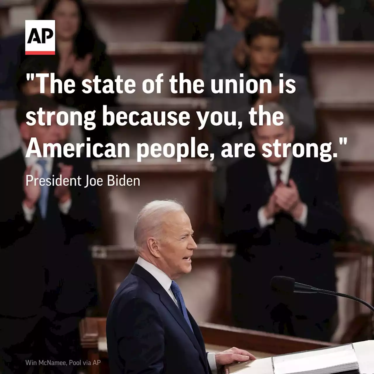 Biden vows to check Russian aggression, fight inflation