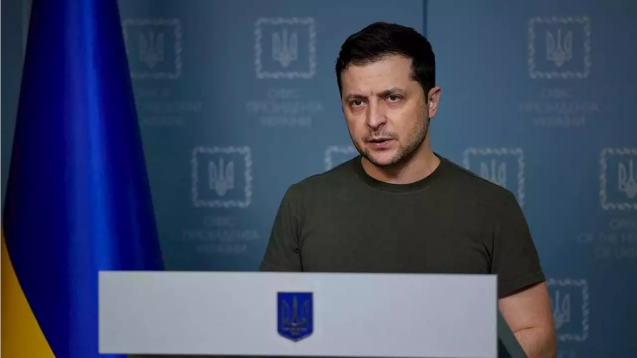 Zelensky says Russia wants to 'erase' Ukraine as invasion enters 7th day