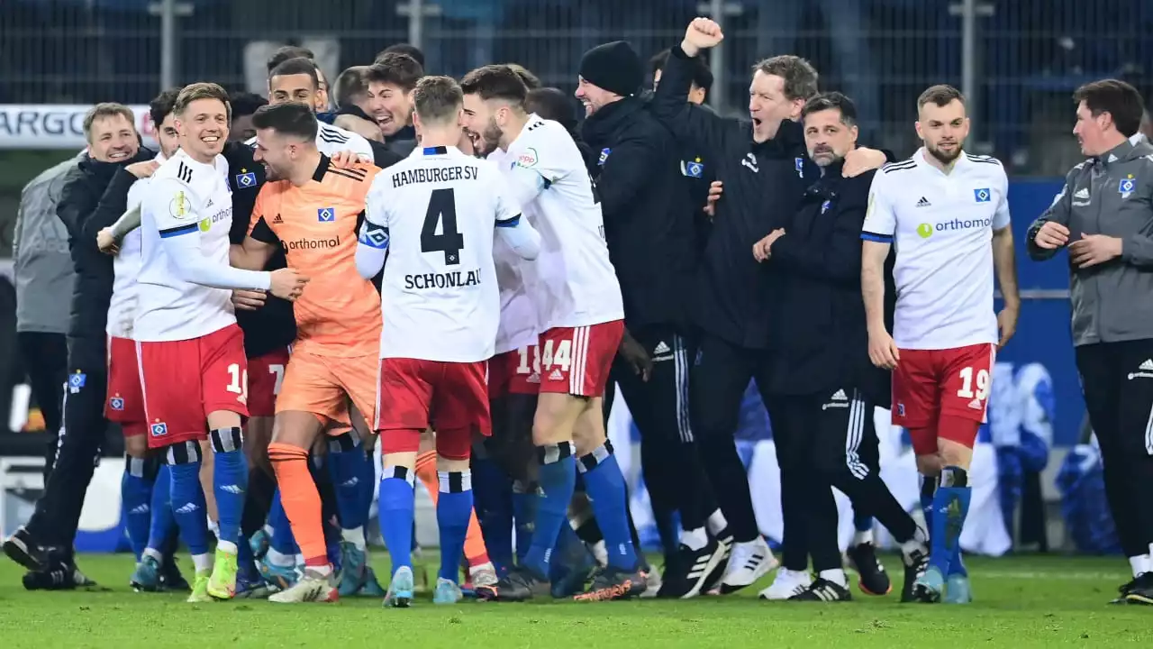 DFB-Pokal: HSV - Karlsruher SC - Irrer Sieg im Elfmeter-Krimi