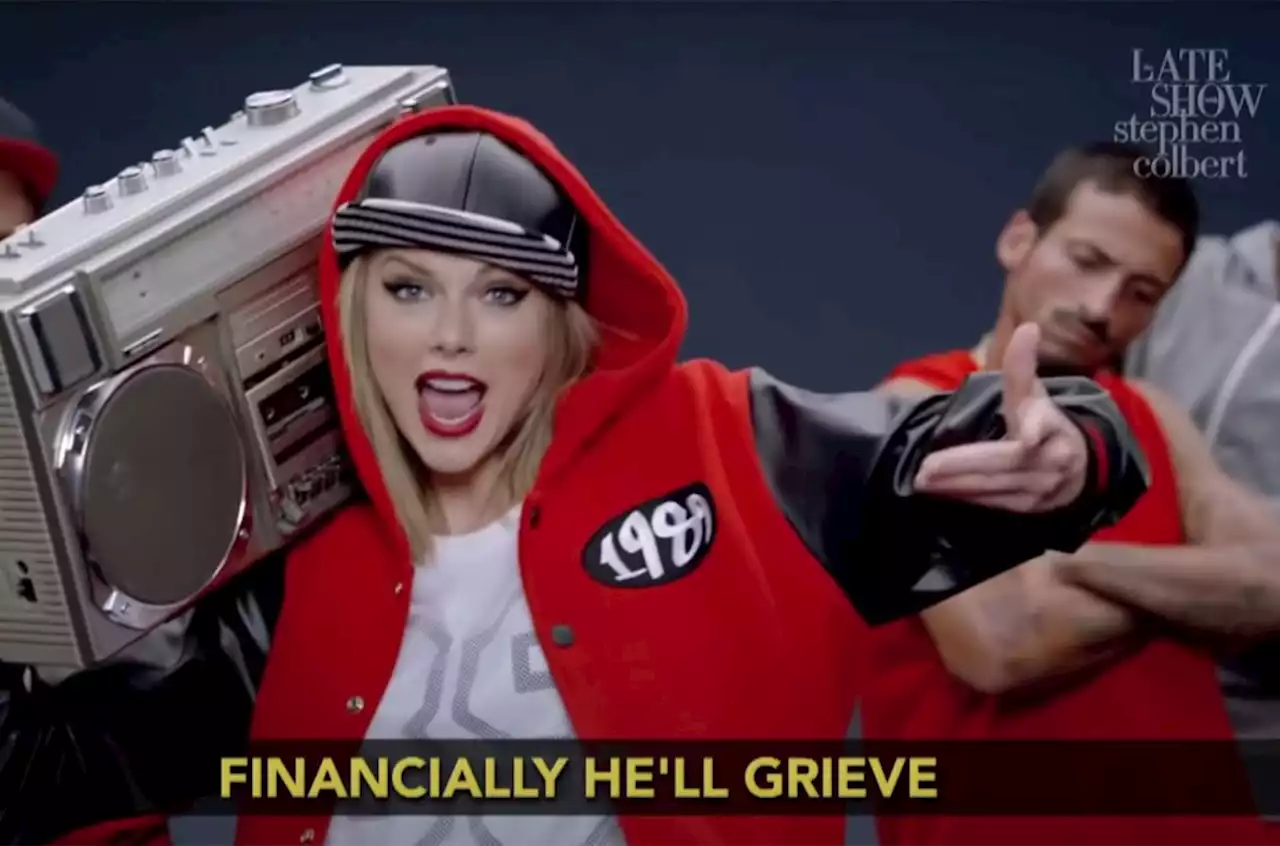 ‘Late Show’ Explains Russian SWIFT Bank Ban With ‘Shake It Off’ Spoof