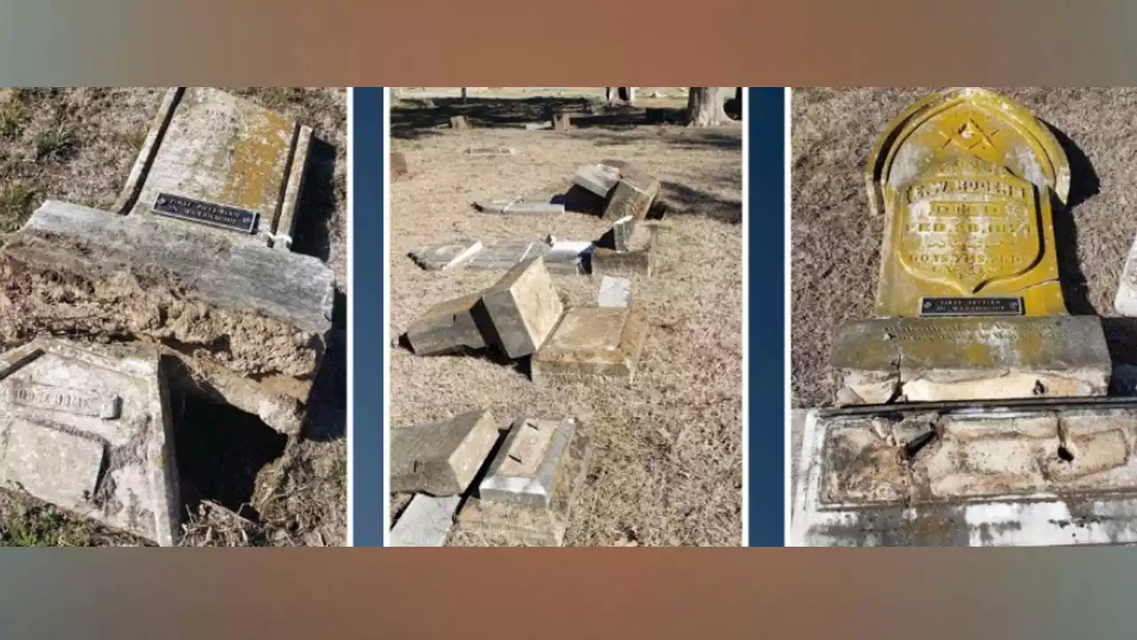 Waxahachie Police Investigating 'Worst Case Of Vandalism' At Century-Old City Cemetery