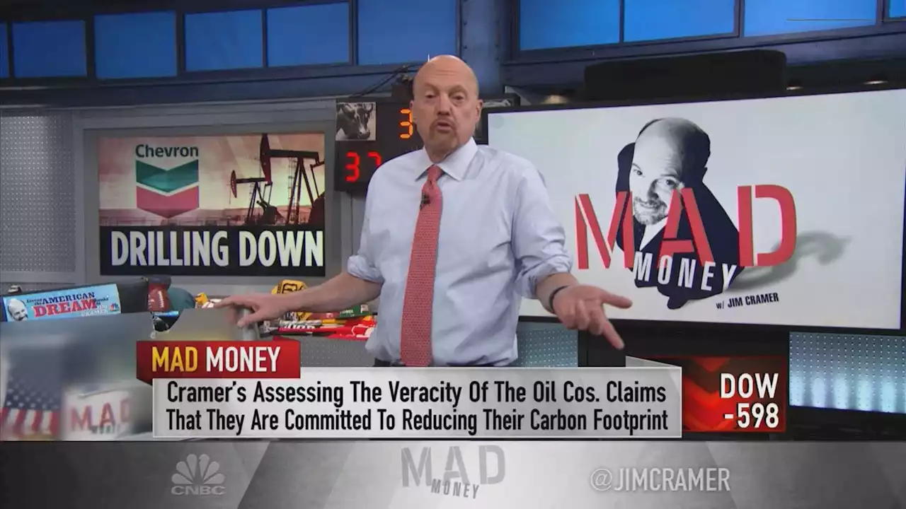 Jim Cramer discusses surging oil prices and what they mean for the green energy transition