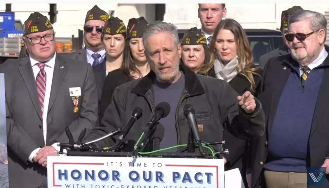 Jon Stewart Warns Of Effort To Water Down Veterans’ Healthcare Bill: “F— That. Not Happening”