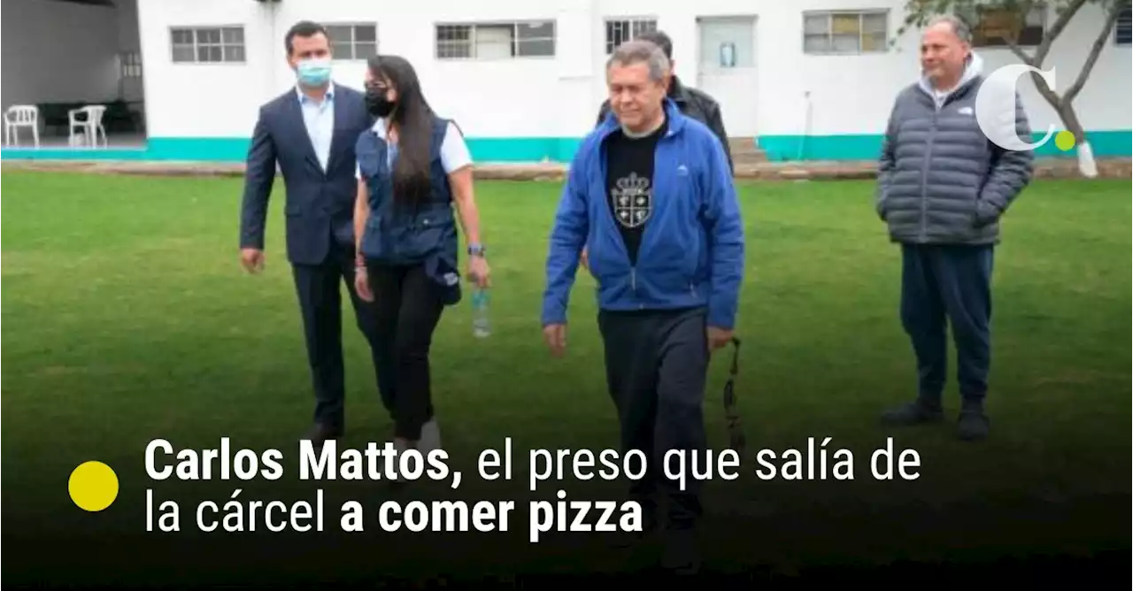 Carlos Mattos, el preso que salía de la cárcel a comer pizza