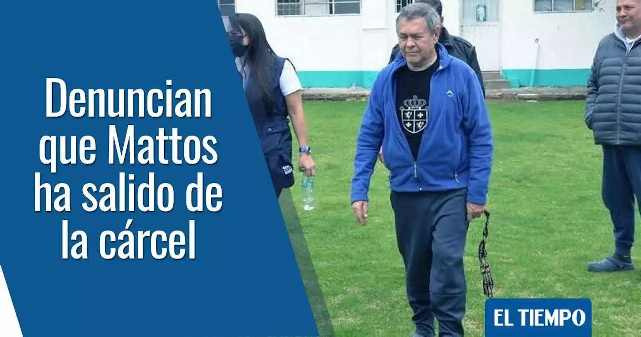 Nuevo escándalo por reiteradas salidas de Carlos Mattos de cárcel La Picota