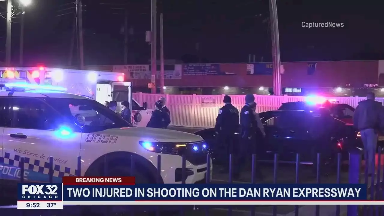 Dan Ryan Expressway shooting: 2 people suffer non-life-threatening injuries near 95th Street