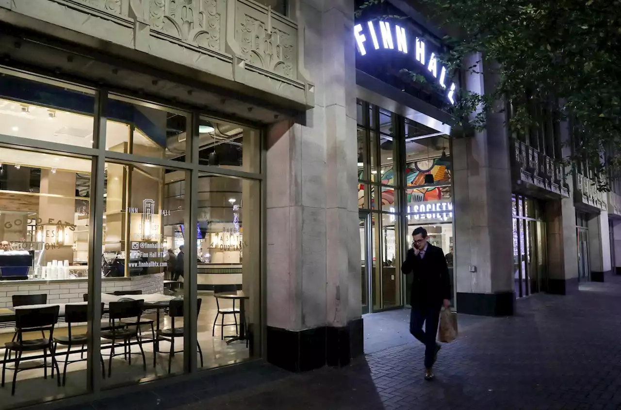 Hip food hall opens downtown Houston's largest outdoor dining patio